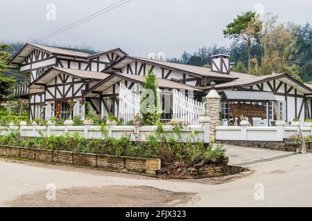 NUWARA ELIYA, SRI LANKA - 17. JULI 2016: Hotel Glendower in Nuwara Eliya Stadt. Stockfoto