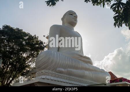 Bahiravokanda Vihara Buddha Statue in Kandy, Sri Lanka Stockfoto