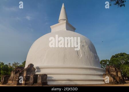 Kiri Vihara in der antiken Stadt Polonnaruwa, Sri Lanka Stockfoto