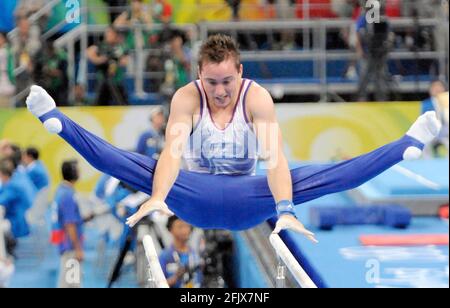 OLYMPISCHE SPIELE PEKING 2008. TAG 14/8/08. DANIEL KEATINGS (GBR) BILD DAVID ASHDOWN Stockfoto