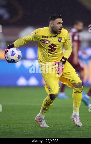 Turin, Italien, 26. April 2021. Salvatore Sirigu vom FC Turin während des Spiels der Serie A im Stadio Grande Torino, Turin. Bildnachweis sollte lauten: Jonathan Moscrop / Sportimage Stockfoto