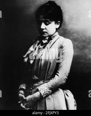 1890 ca., ITALIEN : die berühmteste italienische Schauspielerin ELEONORA DUSE ( 1858 - 1924 ) in DENISE von Alexandre Dumas fils . Liebhaber des Dichters GABRIELE D'ANNUNZIO - THEATER - TEATRO - DANNUNZIO - D' ANNUNZIO - divina - attrice teatrale ---- Archivio GBB Stockfoto