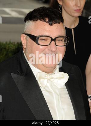 Modedesigner Alber Elbaz Auswahl aus verschiedenen Veranstaltungen in New York City, Alber Elbaz, tot von covid am 59. Stockfoto