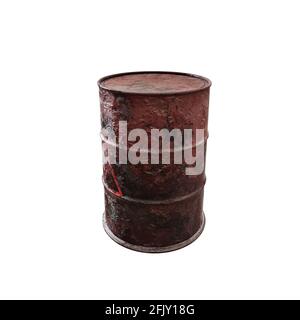 3D-Rendering-Illustration für die Herstellung und den Handel von Öl- und Gasindustrie. Stockfoto