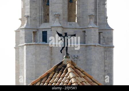 Girona, Katalonien, Altstadt Stockfoto