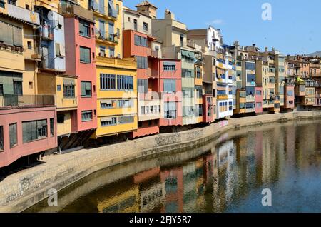 Girona, Katalonien, Altstadt Stockfoto