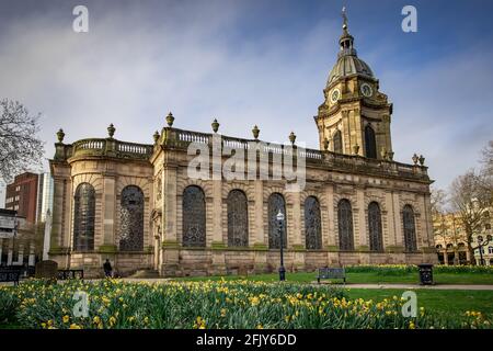 St Phillips Cathedral, Birmingham Stockfoto