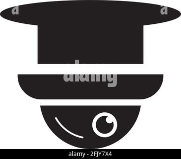 Vektorvorlage für CCTV-Logo-Design Stock Vektor