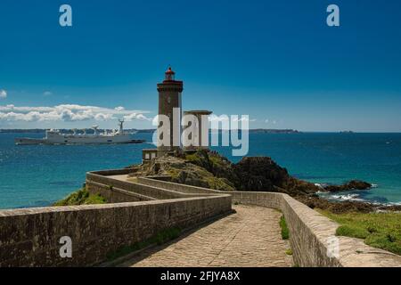 PHARE Petit minou in frankreich / bretagne Stockfoto