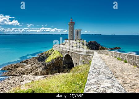 PHARE Petit minou in frankreich / bretagne Stockfoto