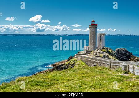 PHARE Petit minou in frankreich / bretagne Stockfoto