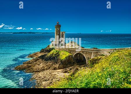 PHARE Petit minou in frankreich / bretagne Stockfoto