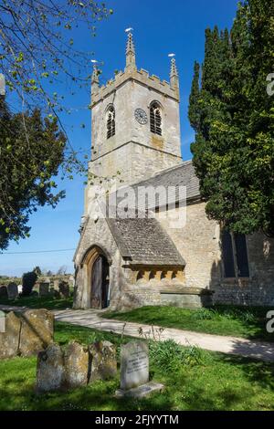 England, Oxfordshire, Islip Kirche Stockfoto