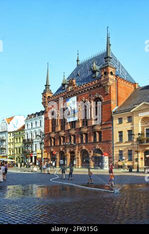 Polen, Torun, Artus Court, woiwodschaft Kujawien-Pommern. Stockfoto