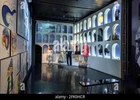Federico Fellini, Why Cinecittà, Cinecittà Studios, Rom, Latium, Italien, Europa Stockfoto