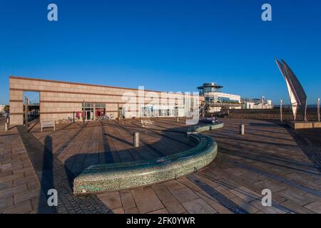 Fährhafen, Dun laoghaire Stockfoto