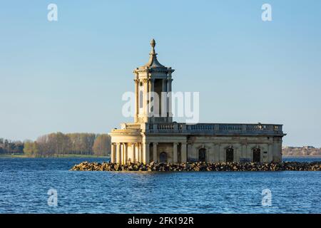 Rutland Water Church, Normanton Church in Rutland Water, Rutland, East Midlands, England, GB, Großbritannien, Europa Stockfoto