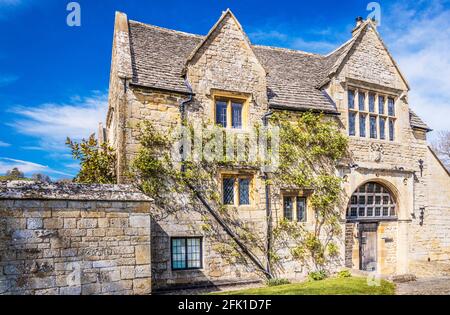 Court Farm, das ehemalige Torhaus zum Broadway Court, in den Cotswolds. Stockfoto