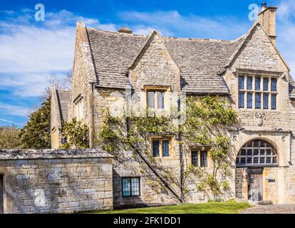 Court Farm, das ehemalige Torhaus zum Broadway Court, in den Cotswolds. Stockfoto