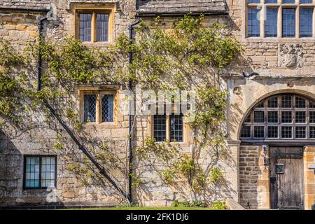 Court Farm, das ehemalige Torhaus zum Broadway Court, in den Cotswolds. Stockfoto