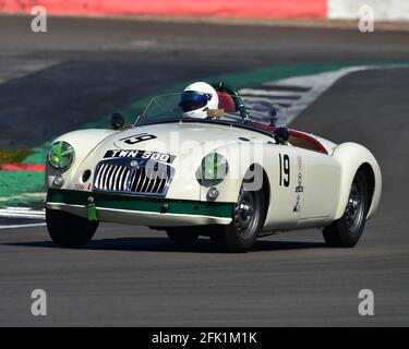 Neil Burnside, MG MGA, FISCar Historic 50s, Hawthorn Trophy Cars, Hawthorn International und Tom Cole Trophies Rennen für die 50er Jahre des Sports Racing und GT C Stockfoto