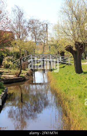Zaanse Schans in den Niederlanden Stockfoto