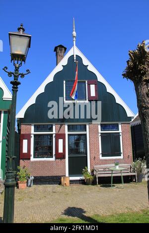 Zaanse Schans in den Niederlanden Stockfoto
