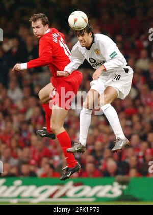 WORTHINGTON CUP FINALE IM MILLENIUM STADIUM CARDIFF 2/3/2003 BILD DAVID ASHDOWN Stockfoto