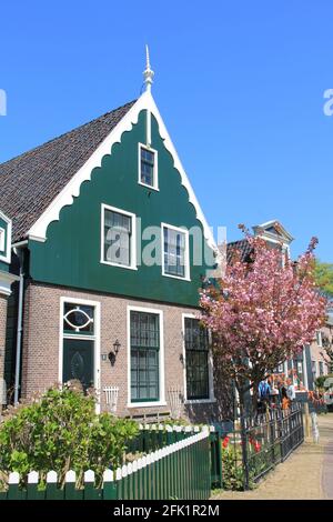 Zaanse Schans in den Niederlanden Stockfoto