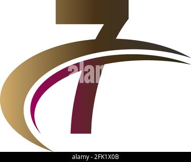 Mix aus Buchstaben mit schnellem Schrägstrich Design Logo Icon Konzept Vorlage Stock Vektor