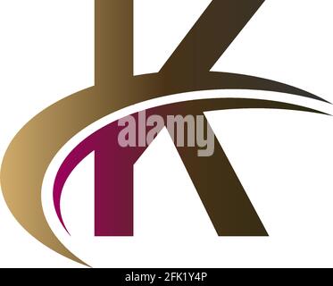 Mix aus Buchstaben mit schnellem Schrägstrich Design Logo Icon Konzept Vorlage Stock Vektor