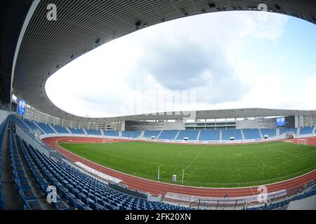 Stadionul „Tudor Vladimirescu“ Târgu Jiu Stockfoto