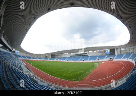 Stadionul „Tudor Vladimirescu“ Târgu Jiu Stockfoto