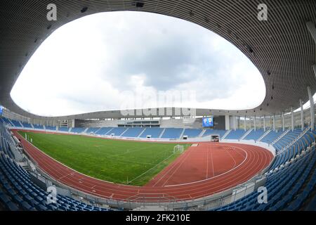 Stadionul „Tudor Vladimirescu“ Târgu Jiu Stockfoto