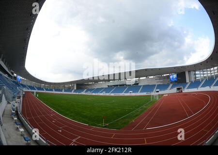 Stadionul „Tudor Vladimirescu“ Târgu Jiu Stockfoto