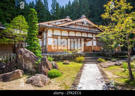 Buddhistischer Tempel Von Soyuji, Takayama, Japan Stockfoto