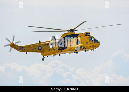 Luftseerettungsdisplay, Clacton on on Sea Stockfoto