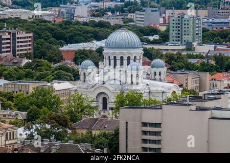 St. Michael der Erzengel-Kirche in Kaunas, Litauen Stockfoto