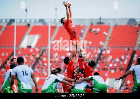 Hanazono Rugby Stadium, Higashi Osaka, Japan. April 2021. Tom Franklin, 24. April 2021 - Rugby : Japan Rugby Top League 2021 Spiel zwischen Mitsubishi Heavy Industries Sagamihara DYNABOARS 17-50 Kobe Steel Kobelco Steelers im Hanazono Rugby Stadium, Higashi Osaka, Japan. Quelle: SportsPressJP/AFLO/Alamy Live News Stockfoto