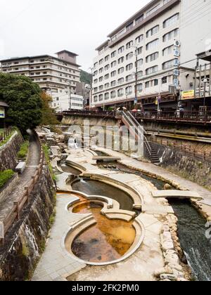 Kobe, Japan - 27. Oktober 2016: ARIMA Onsen Thermalbad, eine der ältesten Thermalquellen Japans Stockfoto