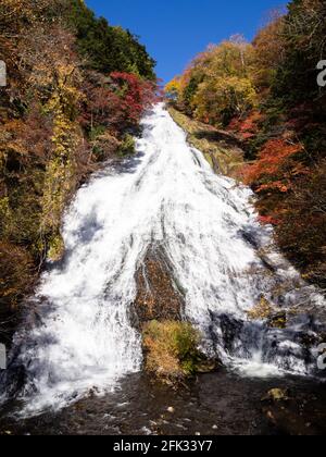 Yudaki fällt im Nikko Nationalpark, Japan Stockfoto