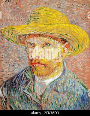 Selbstporträt (Vincent van Gogh) Stockfoto