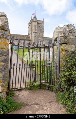 St. Nicholkirche, Weston-Super-Mare Stockfoto