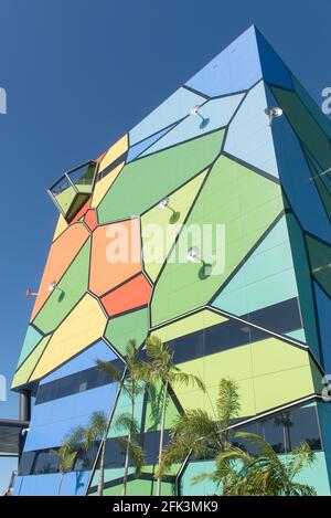 Neue Kunstgalerie im HOTA (Home of the Arts), Gold Coast City, Queensland, Australien. Atemberaubende Architektur, geöffnet am 8. Mai 2021. Stockfoto