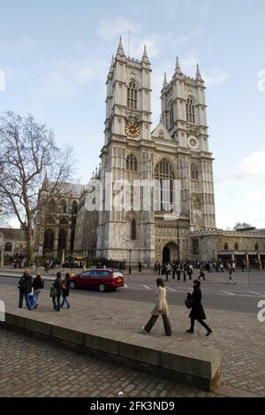 Westminster Abby und St. Margarets Kirche Bild David Sandison Stockfoto
