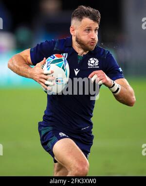 Aktenfoto vom 22-09-2019 von Tommy Seymour. Ausgabedatum: Mittwoch, 28. April 2021. Stockfoto