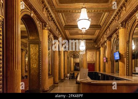 The Elgin and Winter Garden Theatres in Toronto, Kanada. Innenansicht Stockfoto