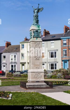Das kriegerdenkmal am Redheugh Gärten, Hartlepool Landspitze an der nordöstlichen Küste von England, Großbritannien Stockfoto