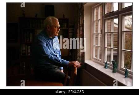 Dr. Brian Jones ....Defence Inelegence annalist.pic David Sandison 3/2/2004 Stockfoto