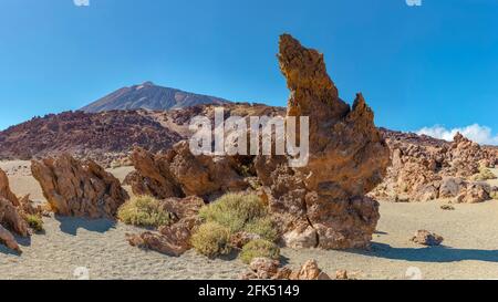 Minas de San Jose, El Teide Stockfoto